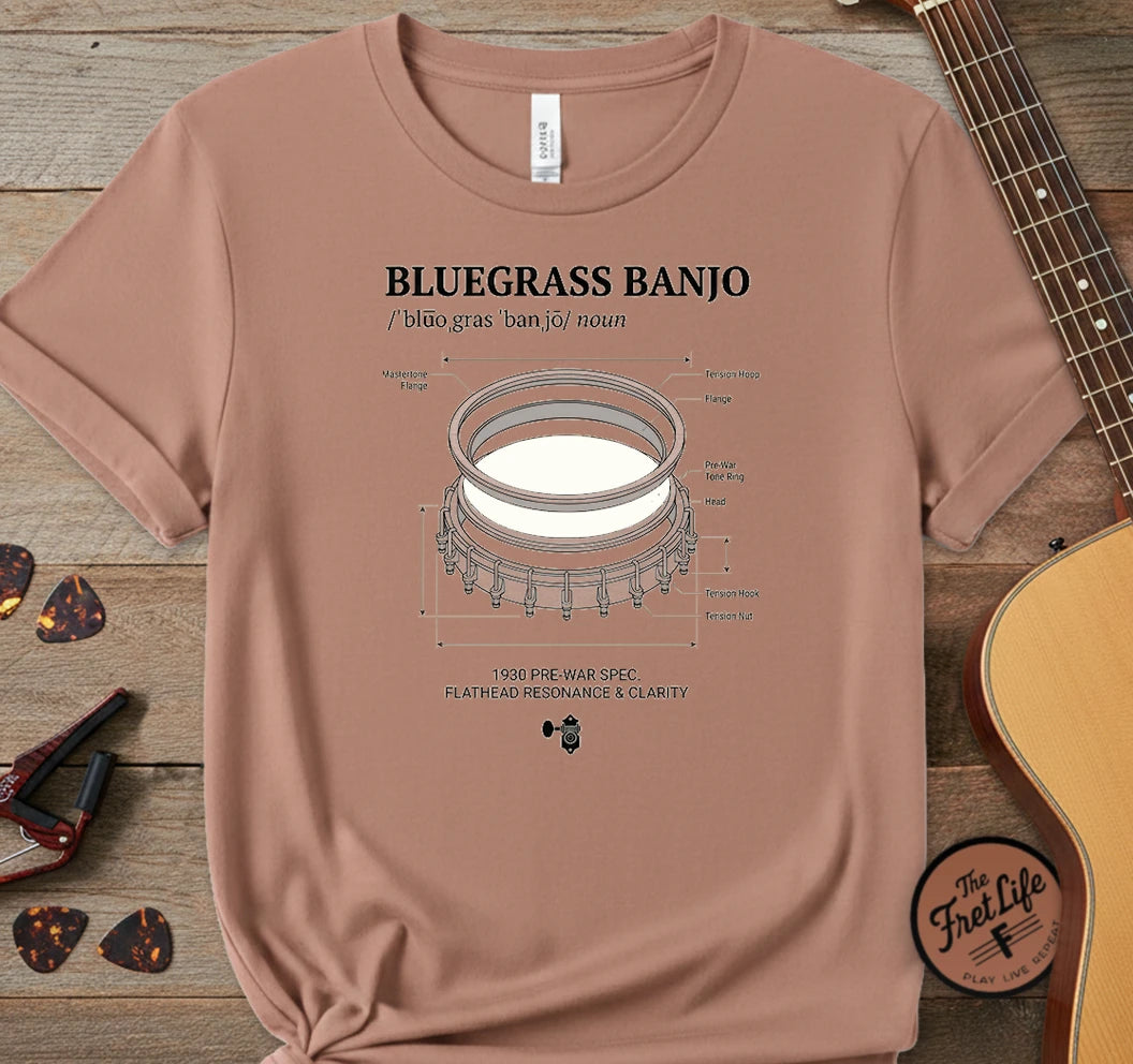 Bluegrass Banjo T-Shirt
