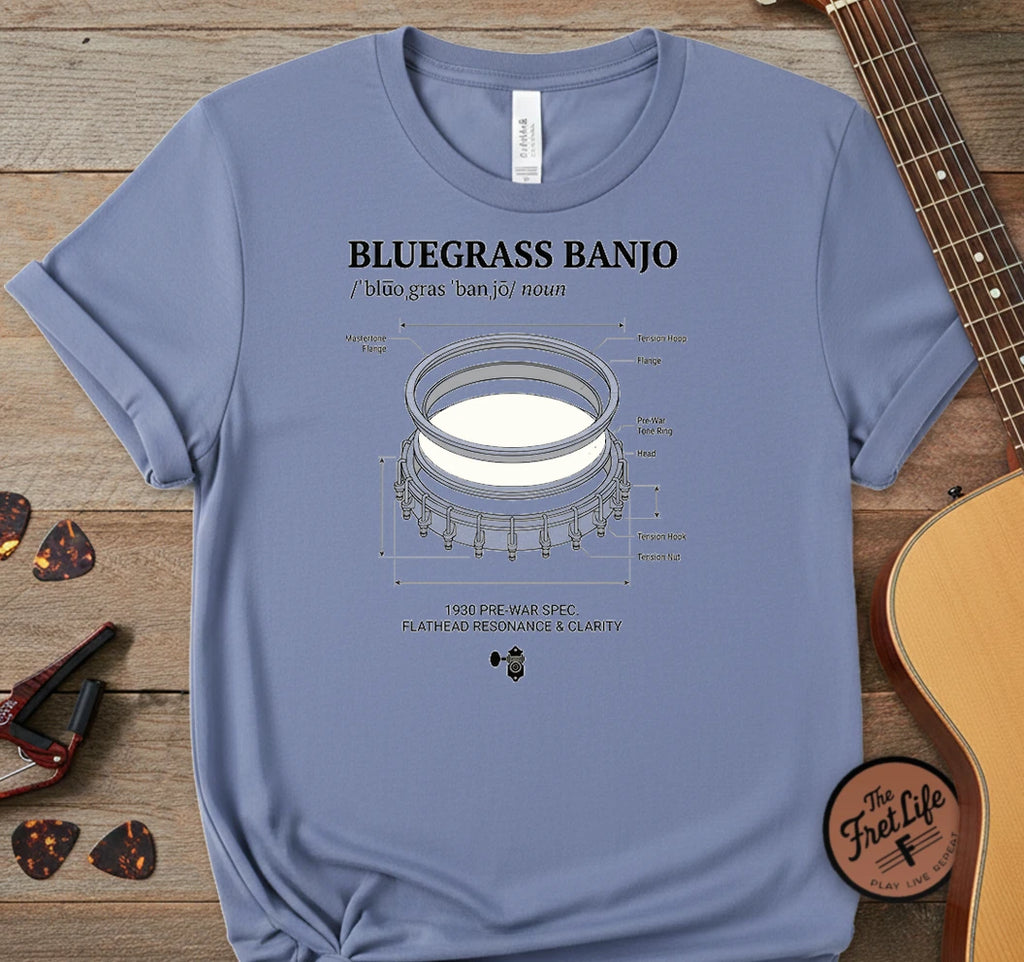 Bluegrass Banjo T-Shirt
