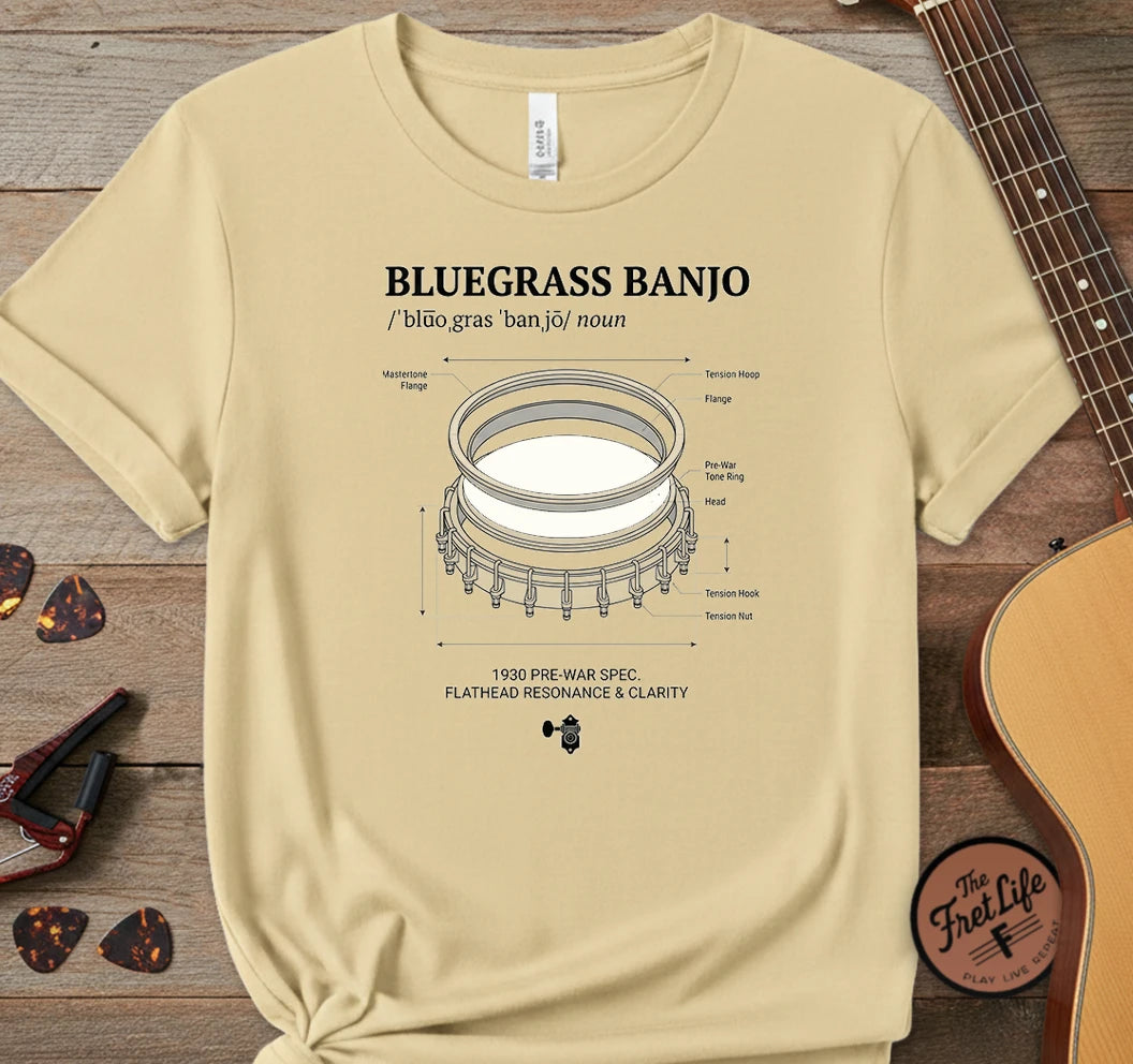 Bluegrass Banjo T-Shirt