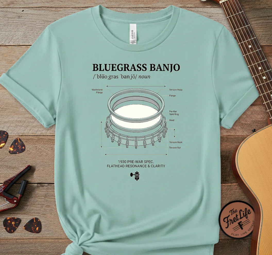 Bluegrass Banjo T-Shirt
