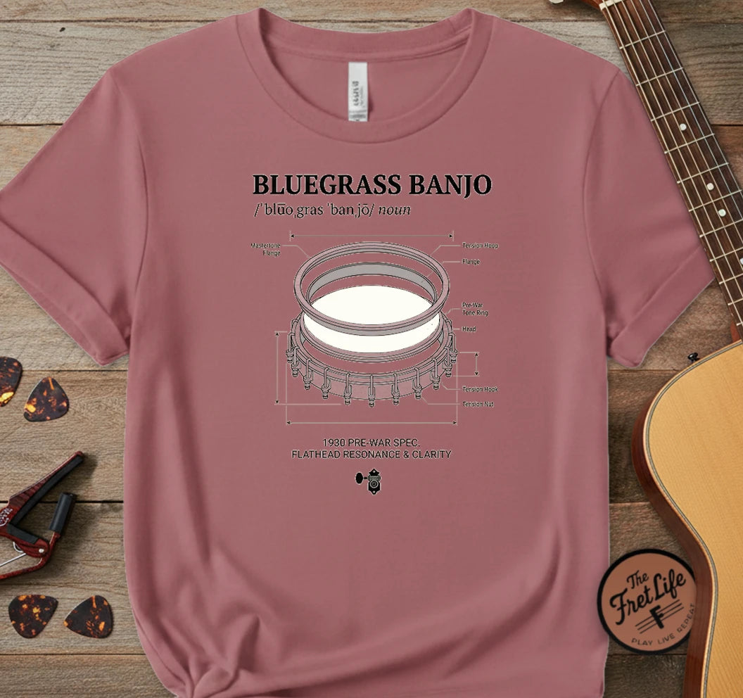 Bluegrass Banjo T-Shirt