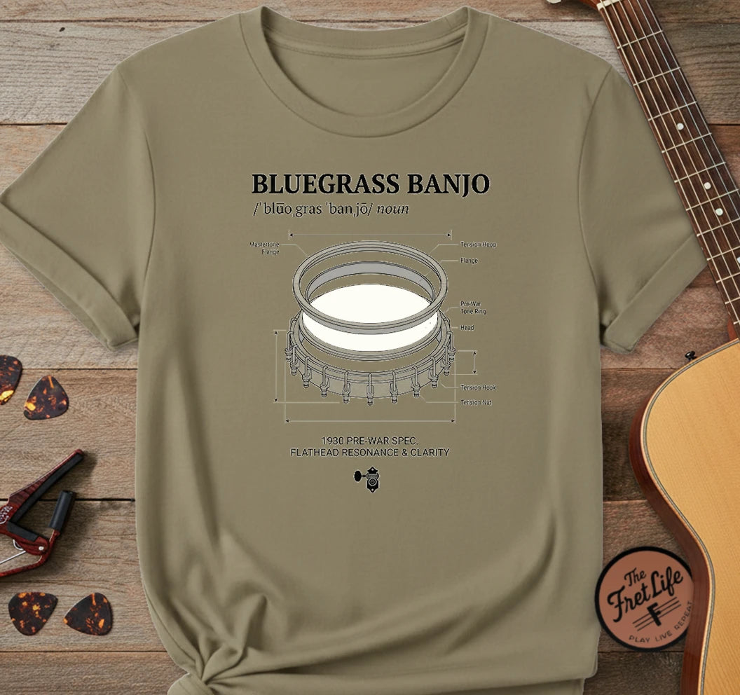 Bluegrass Banjo T-Shirt