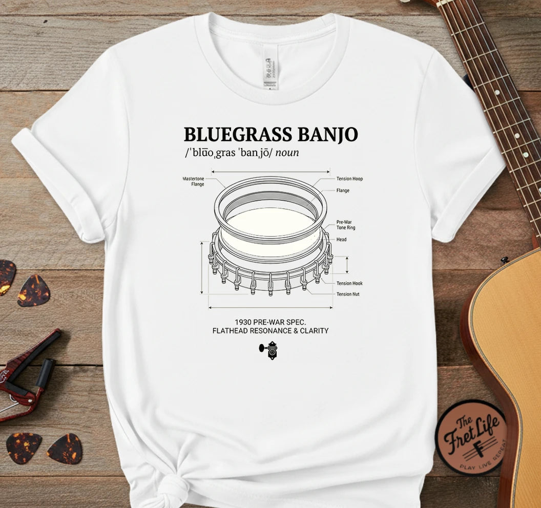 Bluegrass Banjo T-Shirt