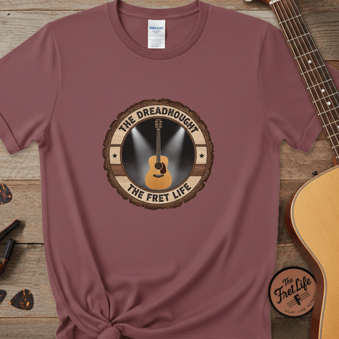The Dreadnought Tee | Martin D-28 Acoustic Guitar Legend Shirt