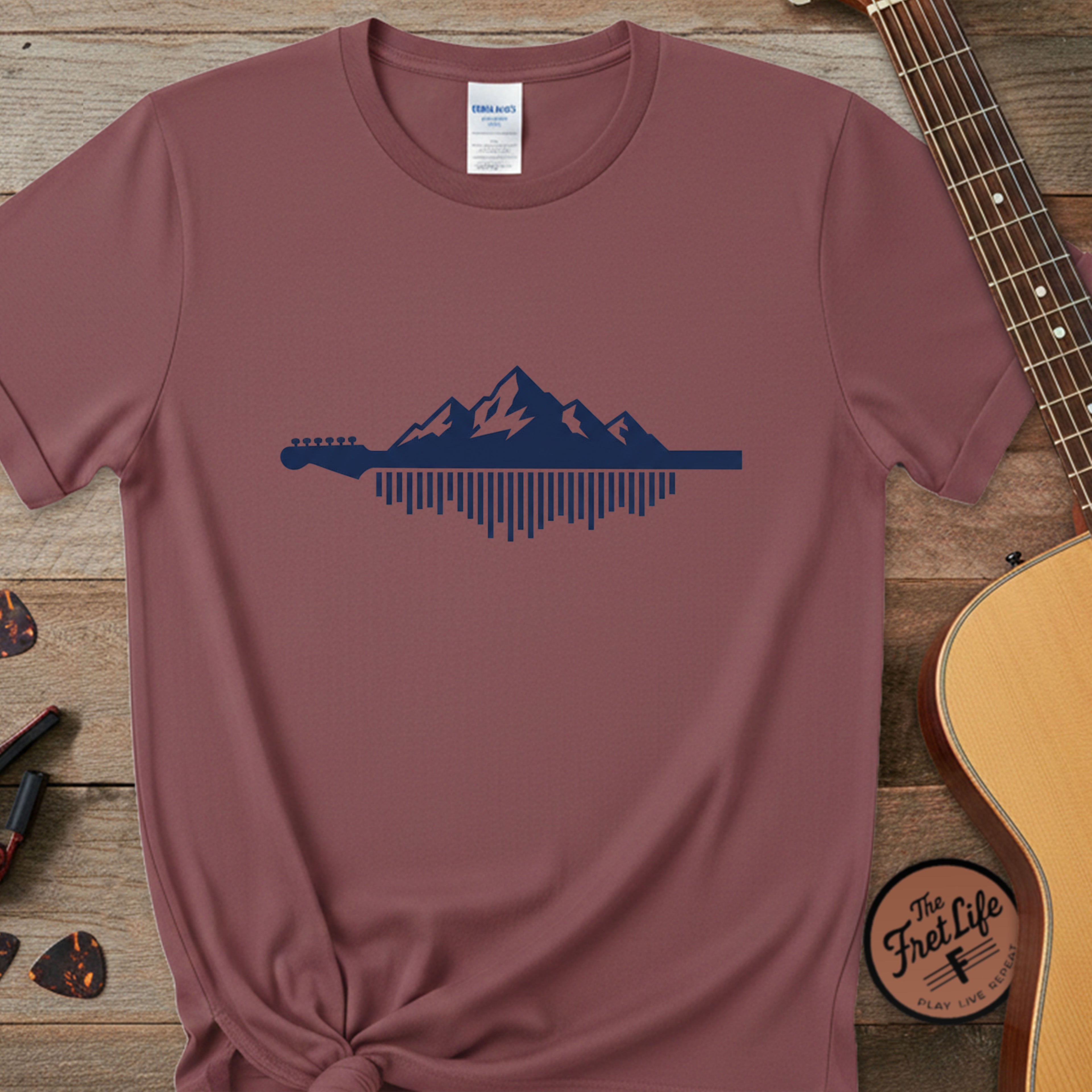 Mountain Guitar | Premium Tee