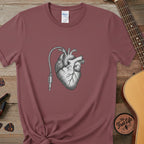 Anatomical Cable Heart T-Shirt