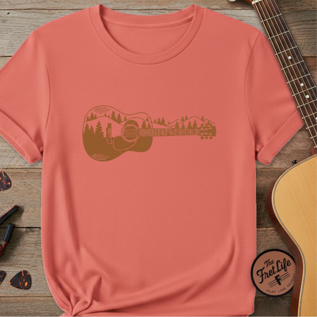 The Alpine Rhythm Tee | Forest & Mountain Acoustic Design