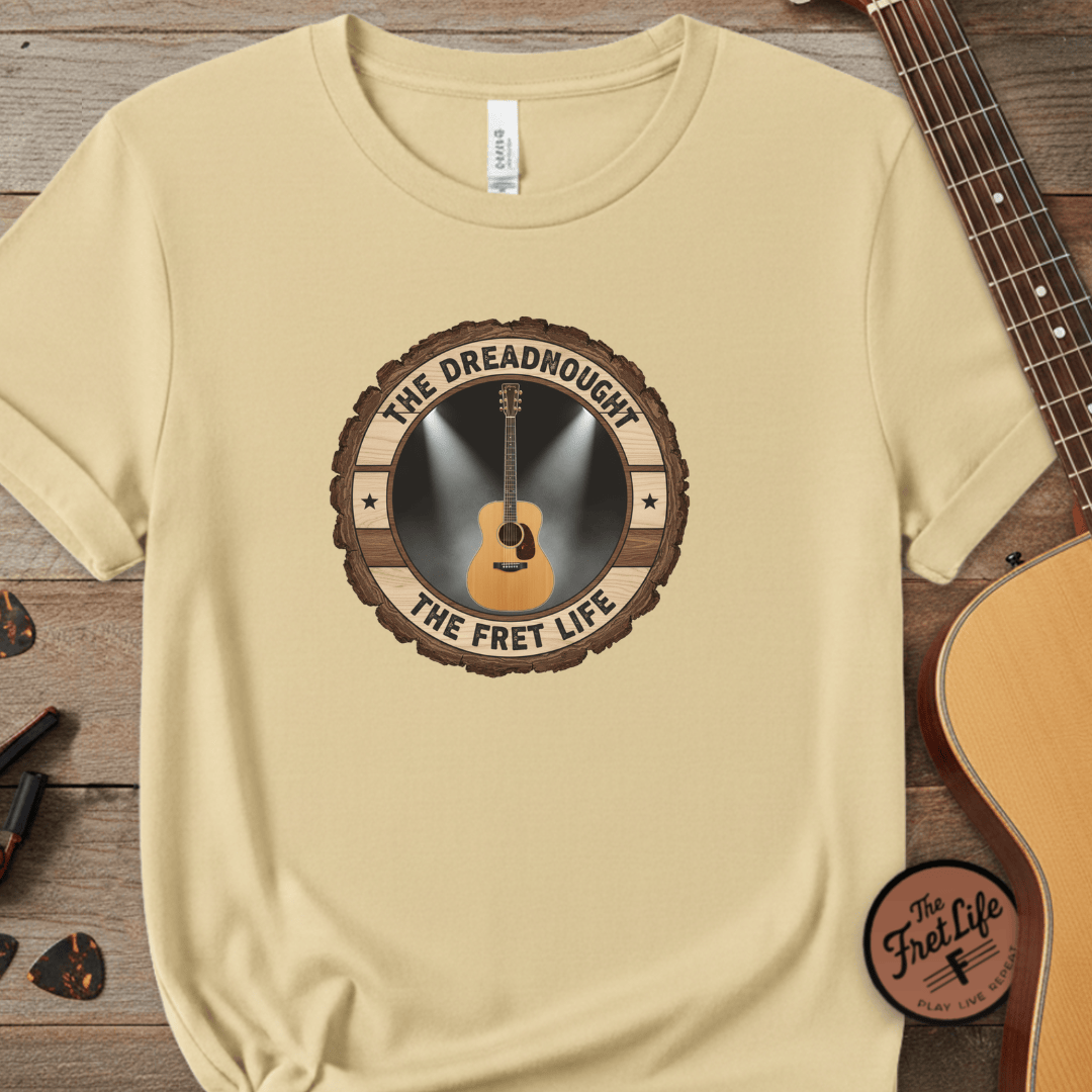 The Dreadnought Tee | Martin D-28 Acoustic Guitar Legend Shirt