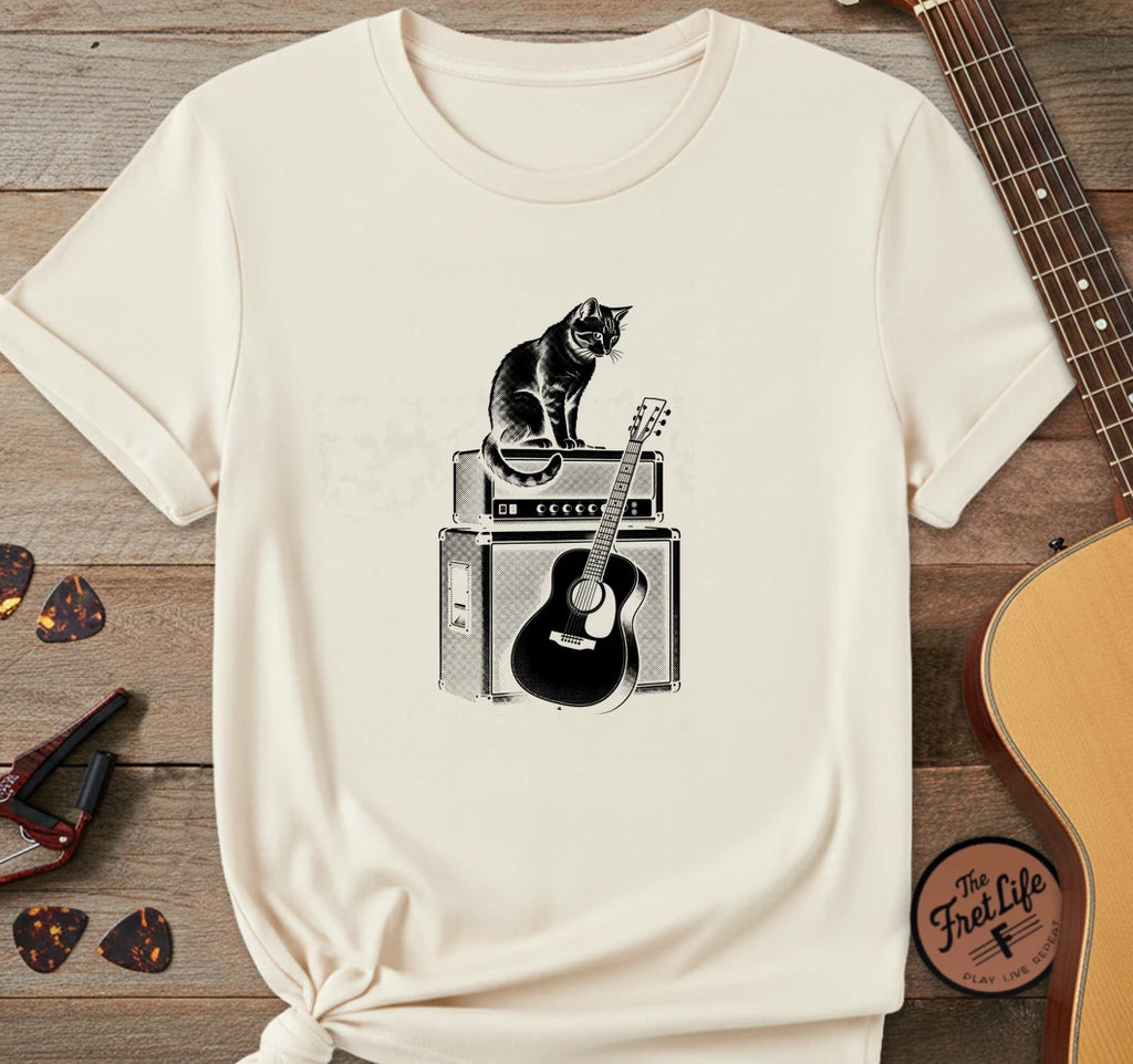 Cat on Amp T-Shirt