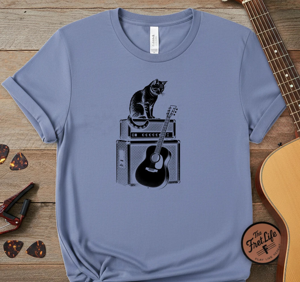 Cat on Amp T-Shirt