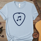 Guitar Pick Heart T-Shirt