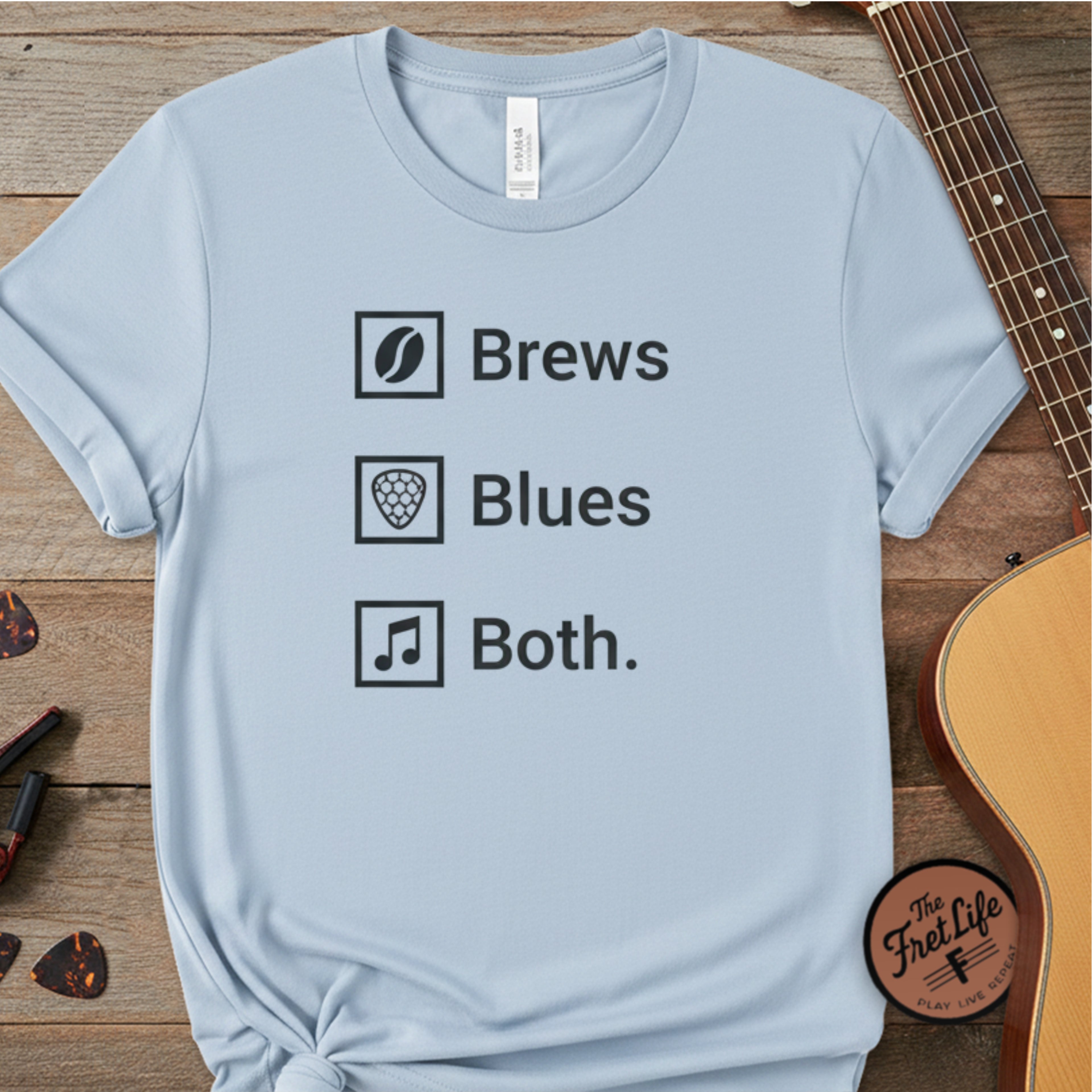 Brews Blues Both T-Shirt