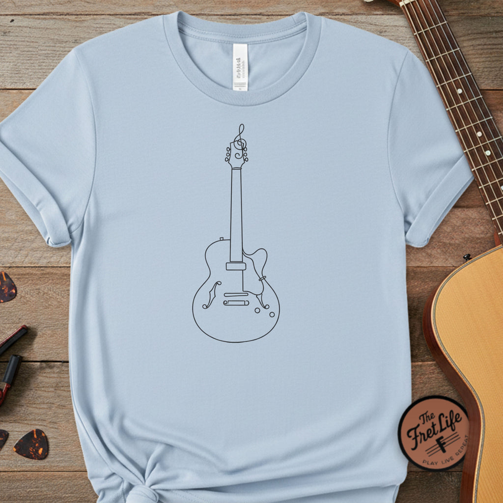 Simple Cutaway T-Shirt
