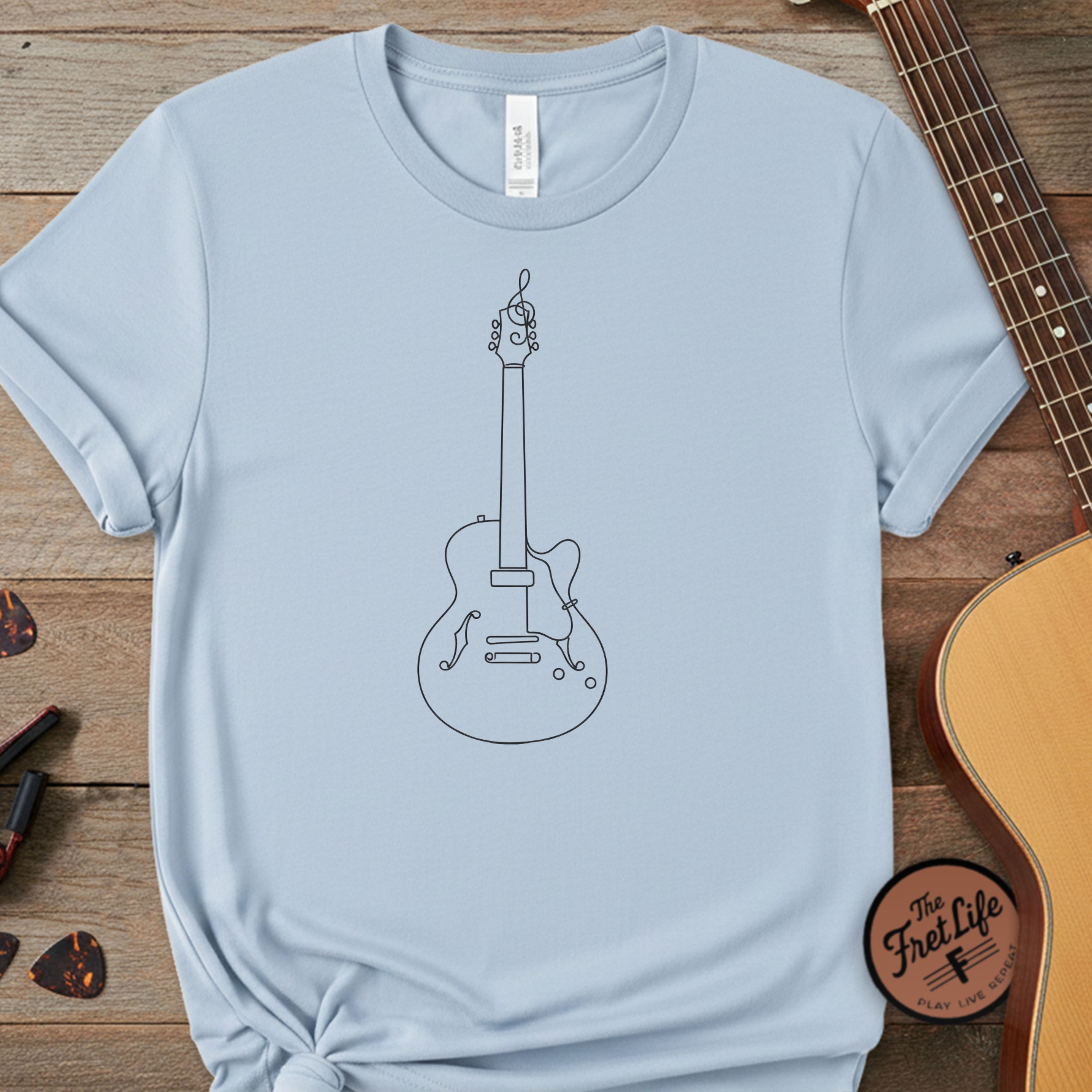 Simple Cutaway T-Shirt