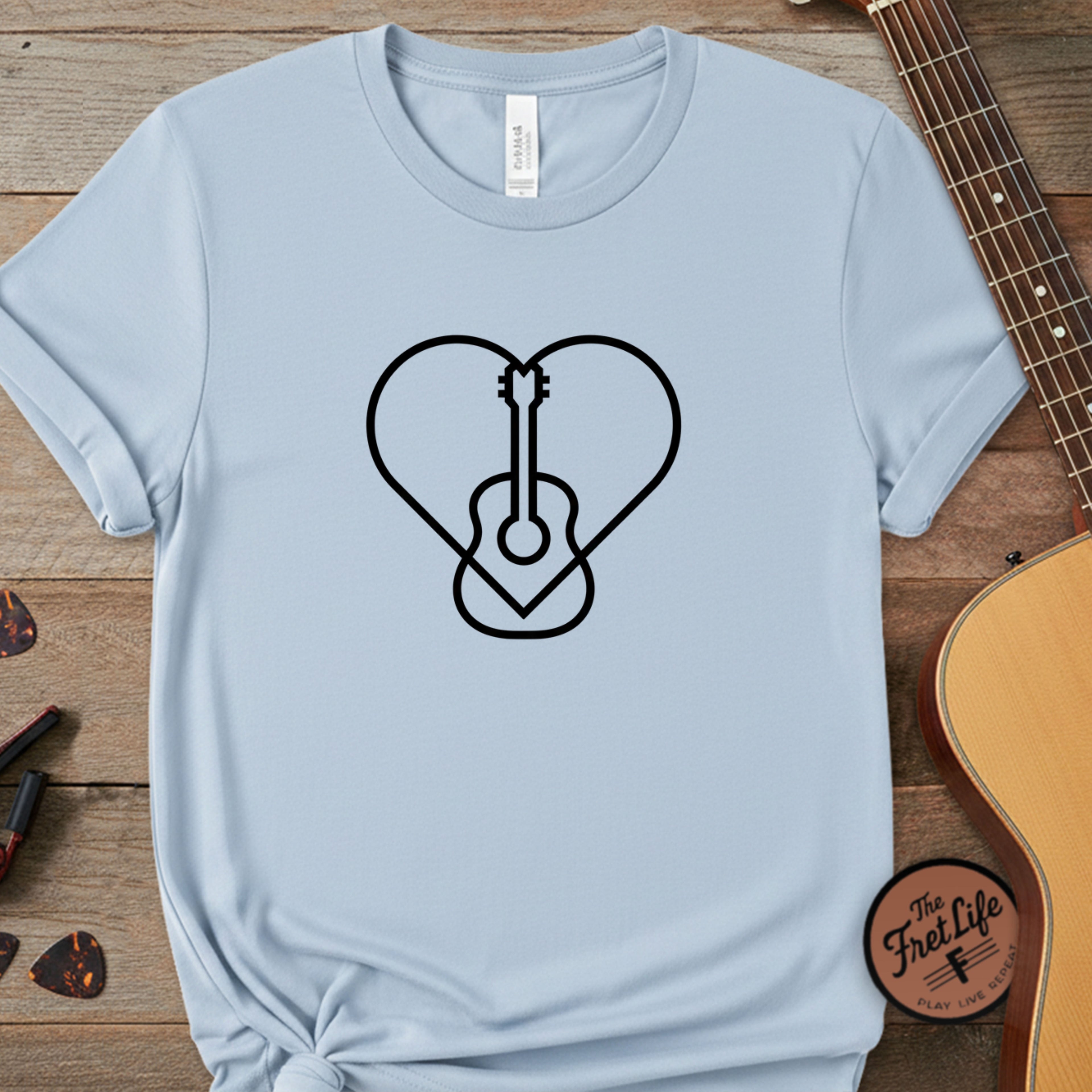 Guitar Heart T-Shirt