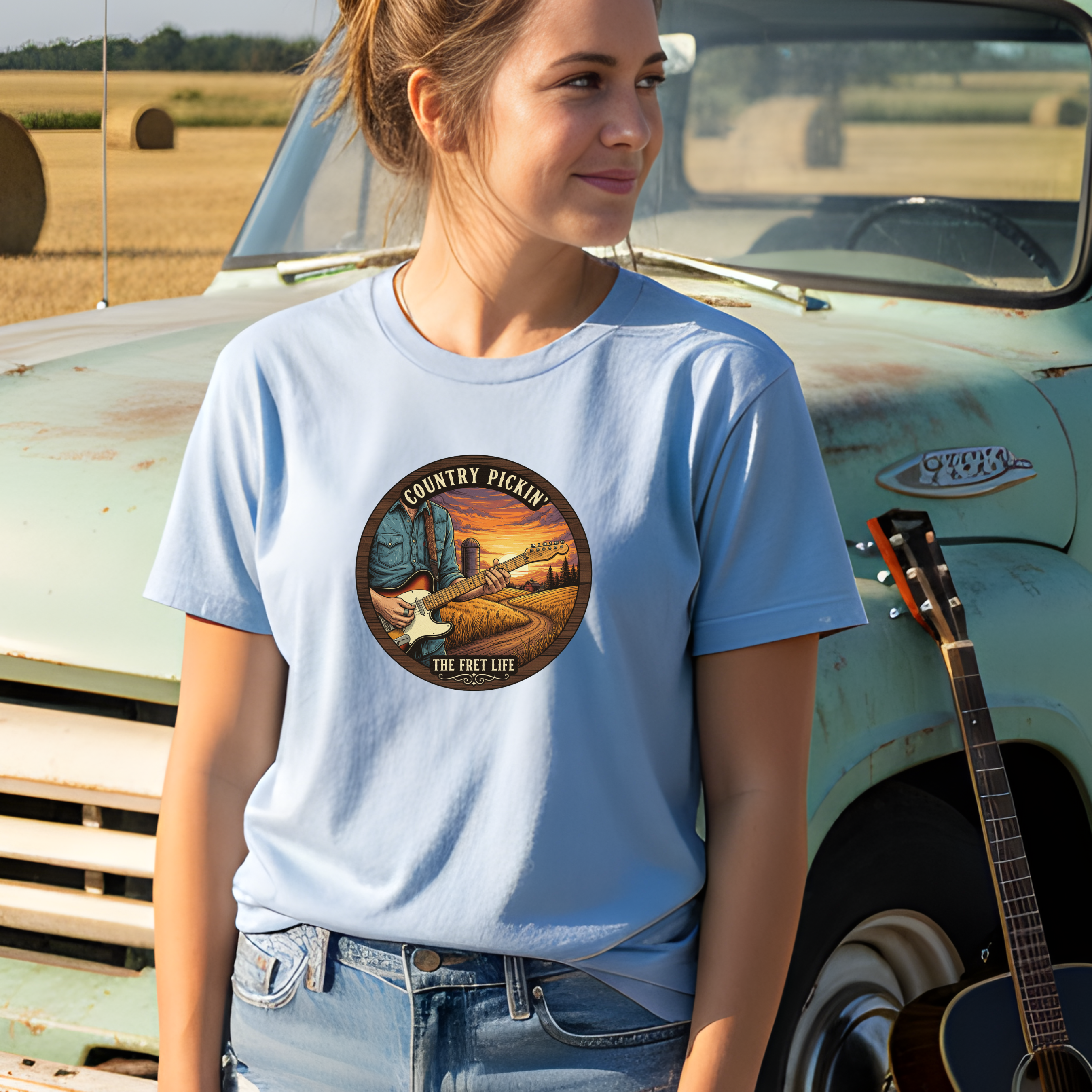 Country Pickin' Guitar T-Shirt