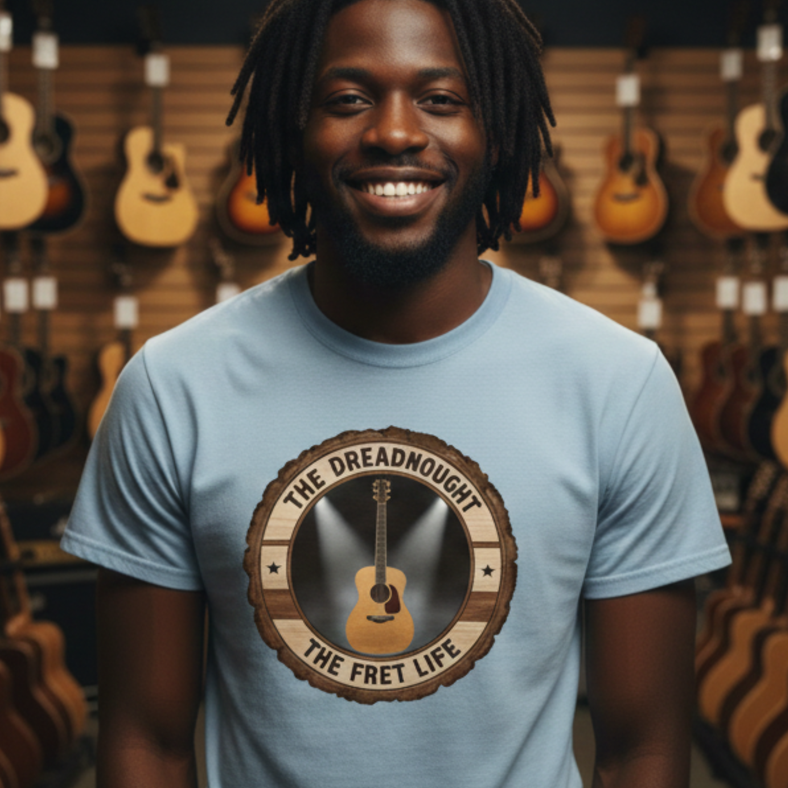 The Dreadnought Tee | Martin D-28 Acoustic Guitar Legend Shirt