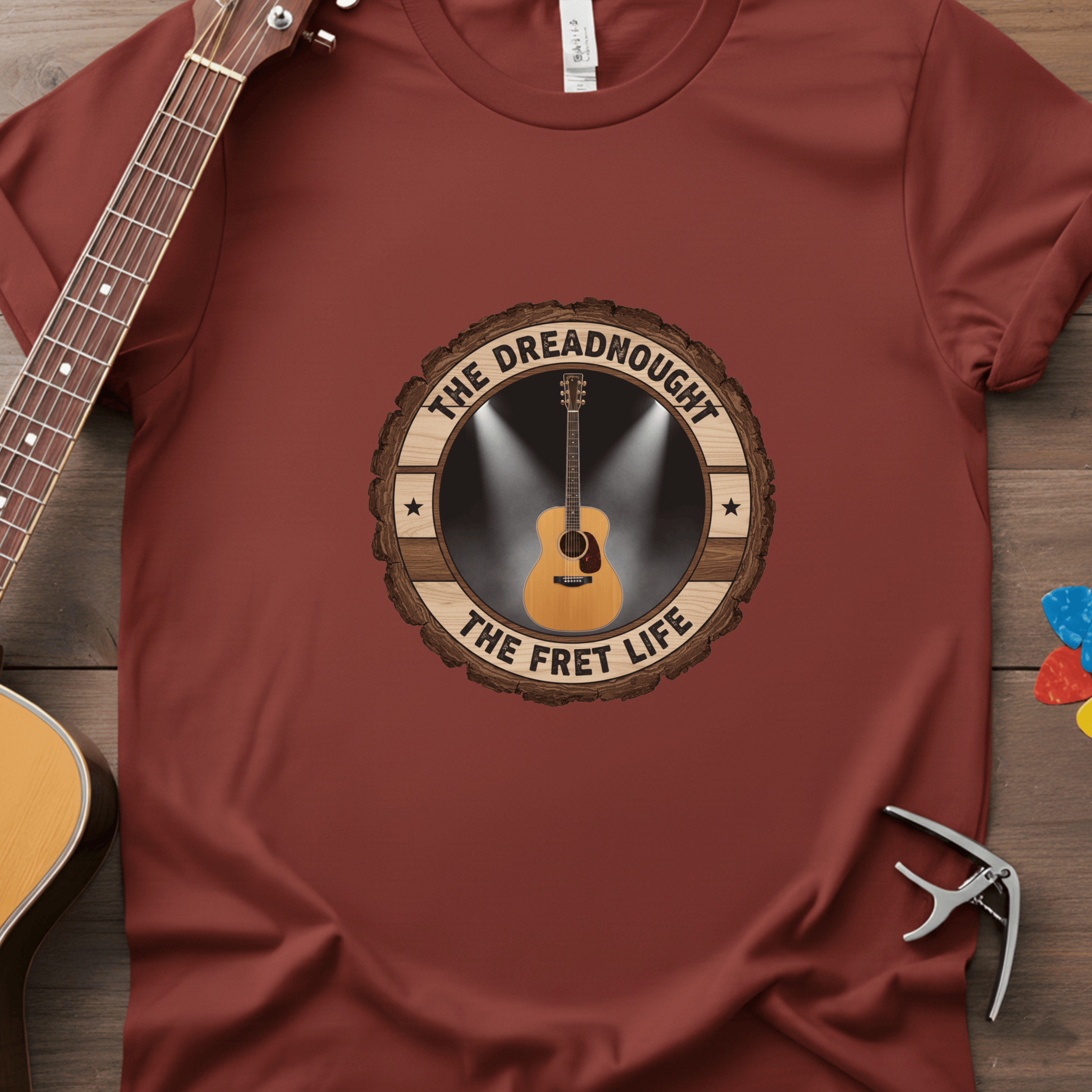 The Dreadnought Tee | Martin D-28 Acoustic Guitar Legend Shirt