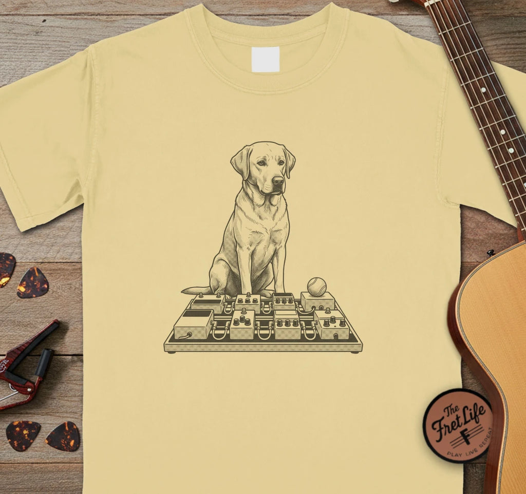 Dog and Ball on Pedalboard