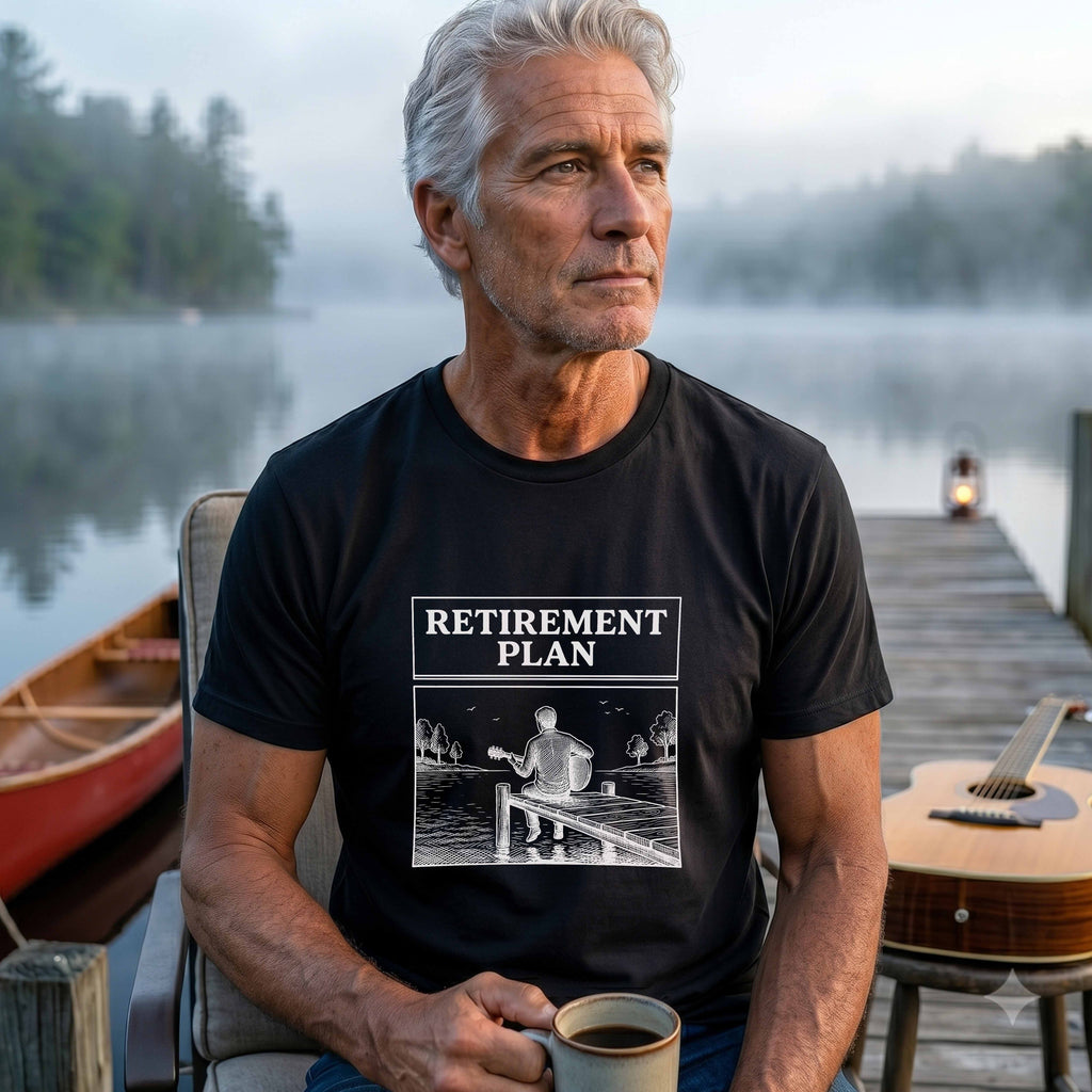 Retirement Plan Dock Player T-Shirt