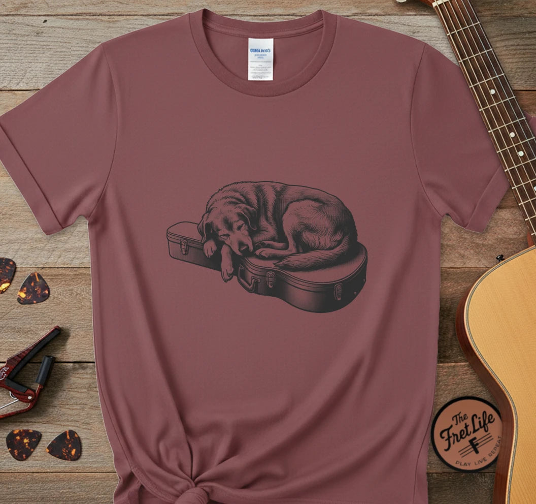 Dog on Case T-Shirt