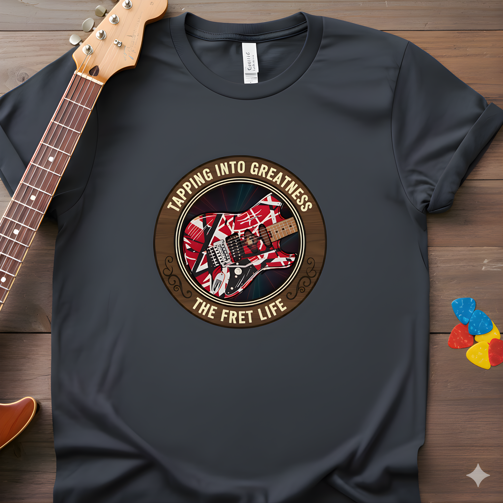 Franken-strat T-Shirt | EVH Legend Guitar Fan Tee