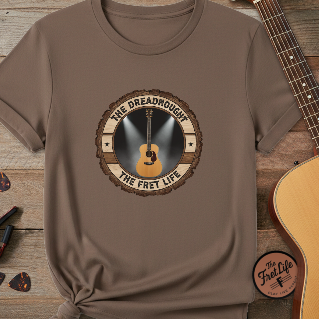 The Dreadnought Tee | Martin D-28 Acoustic Guitar Legend Shirt
