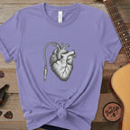 Anatomical Cable Heart T-Shirt