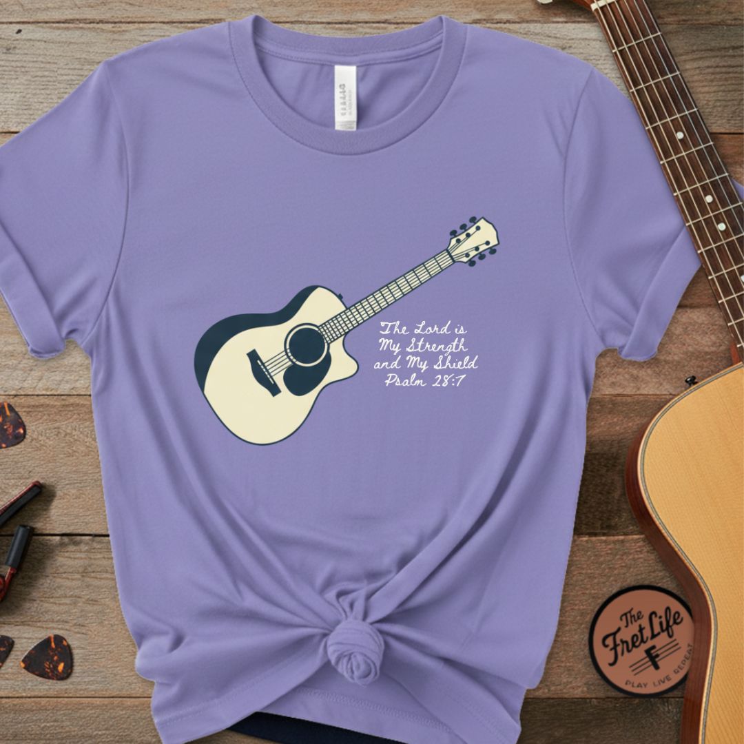 Acoustic Shield | The Lord is My Strength Premium Tee