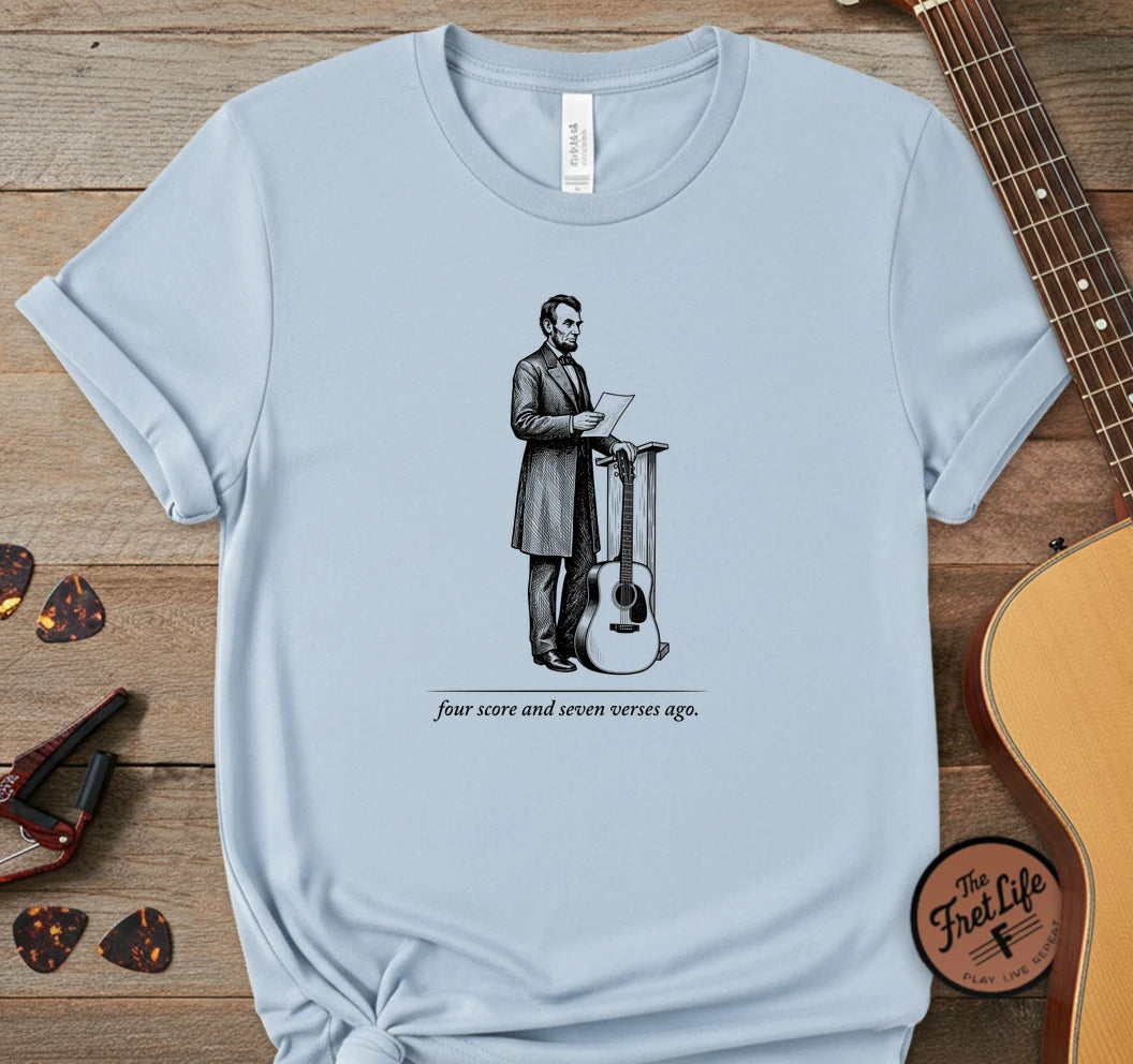 Four Score and Seven Verses Ago T-Shirt