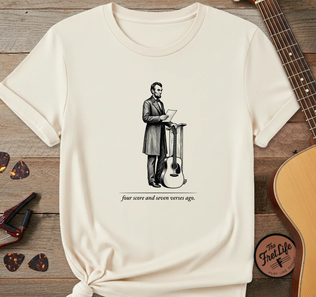 Four Score and Seven Verses Ago T-Shirt
