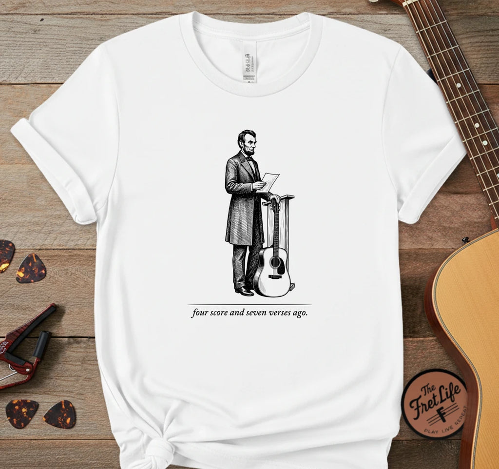 Four Score and Seven Verses Ago T-Shirt