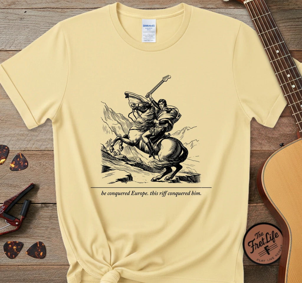 He Conquered Europe. This Riff Conquered Him