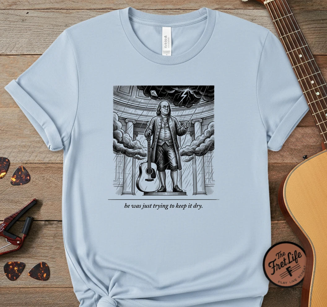 He Was Just Trying to Keep It Dry T-Shirt
