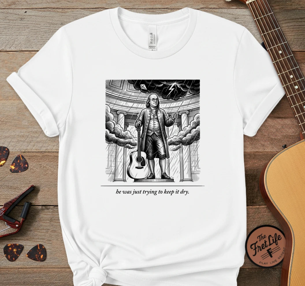 He Was Just Trying to Keep It Dry T-Shirt