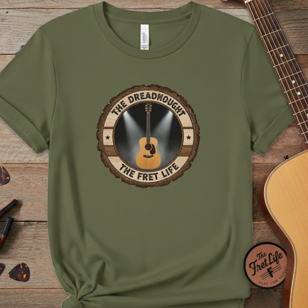 The Dreadnought Tee | Martin D-28 Acoustic Guitar Legend Shirt