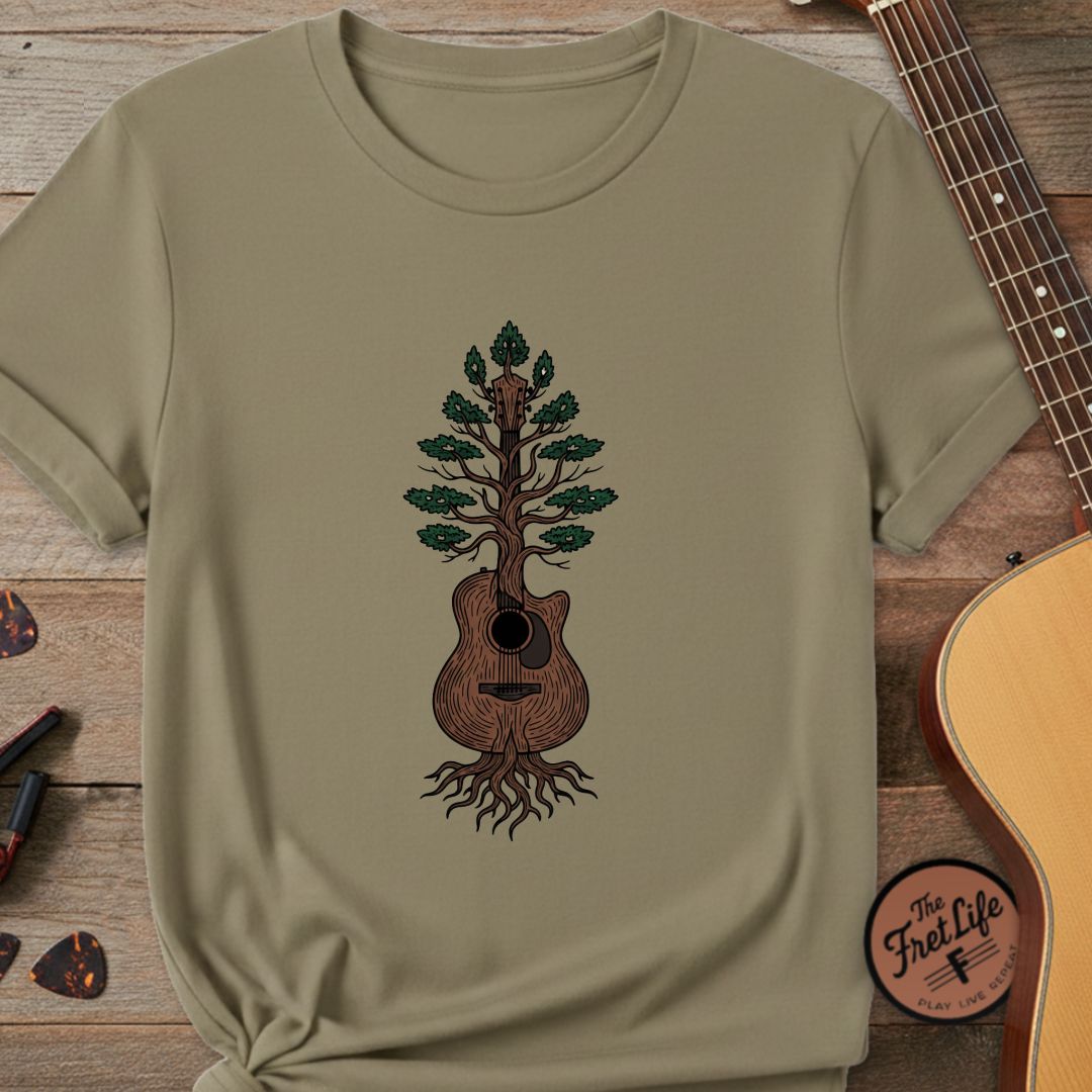 Guitar Tree Roots PremiumTee