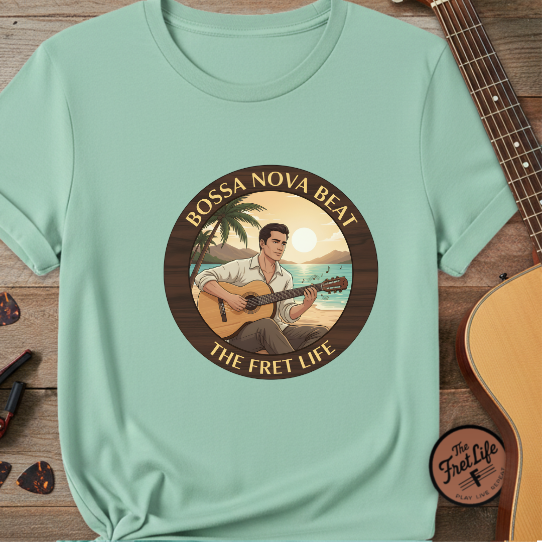 Bossa Nova Beat - Sunshine Fret Life Tee