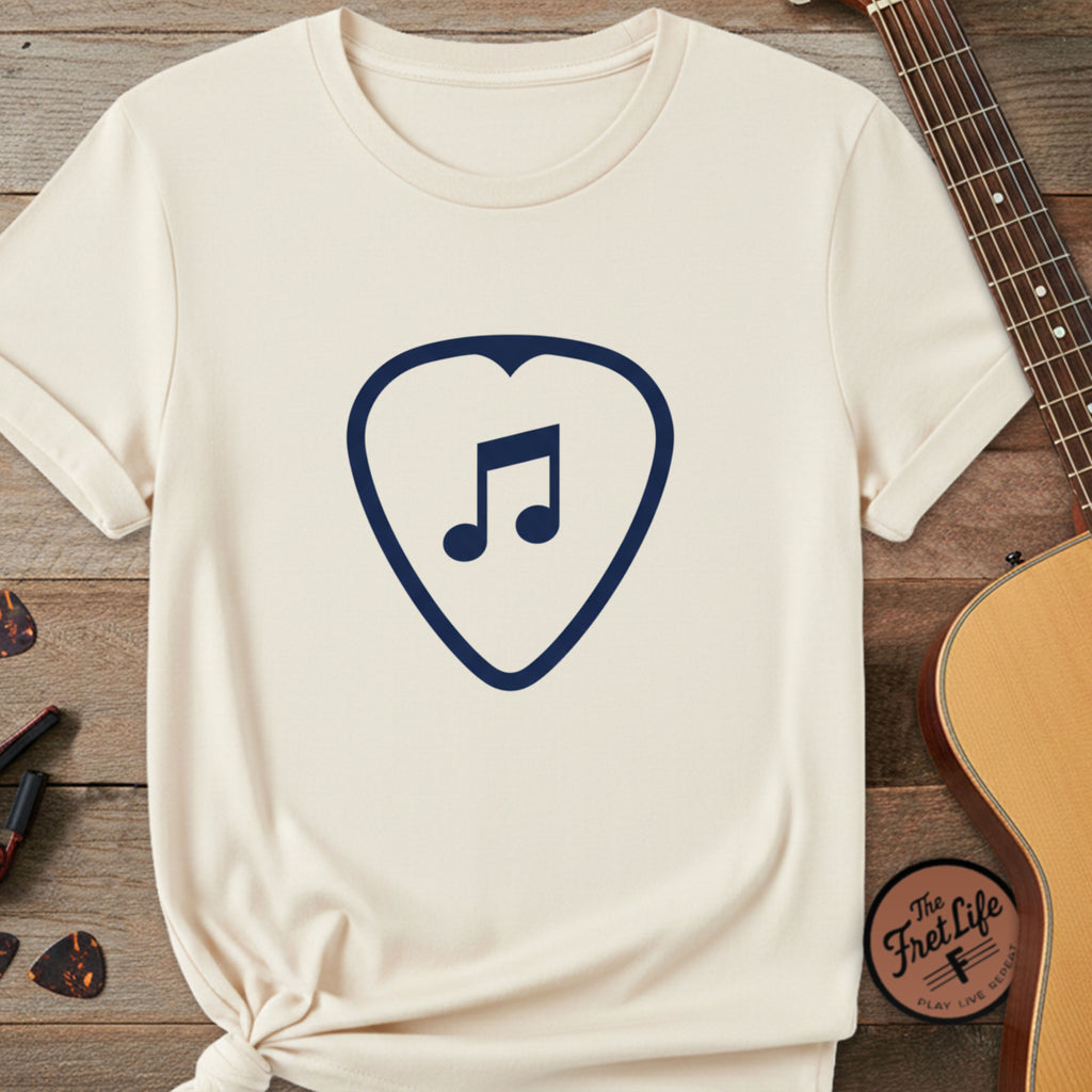 Guitar Pick Heart T-Shirt