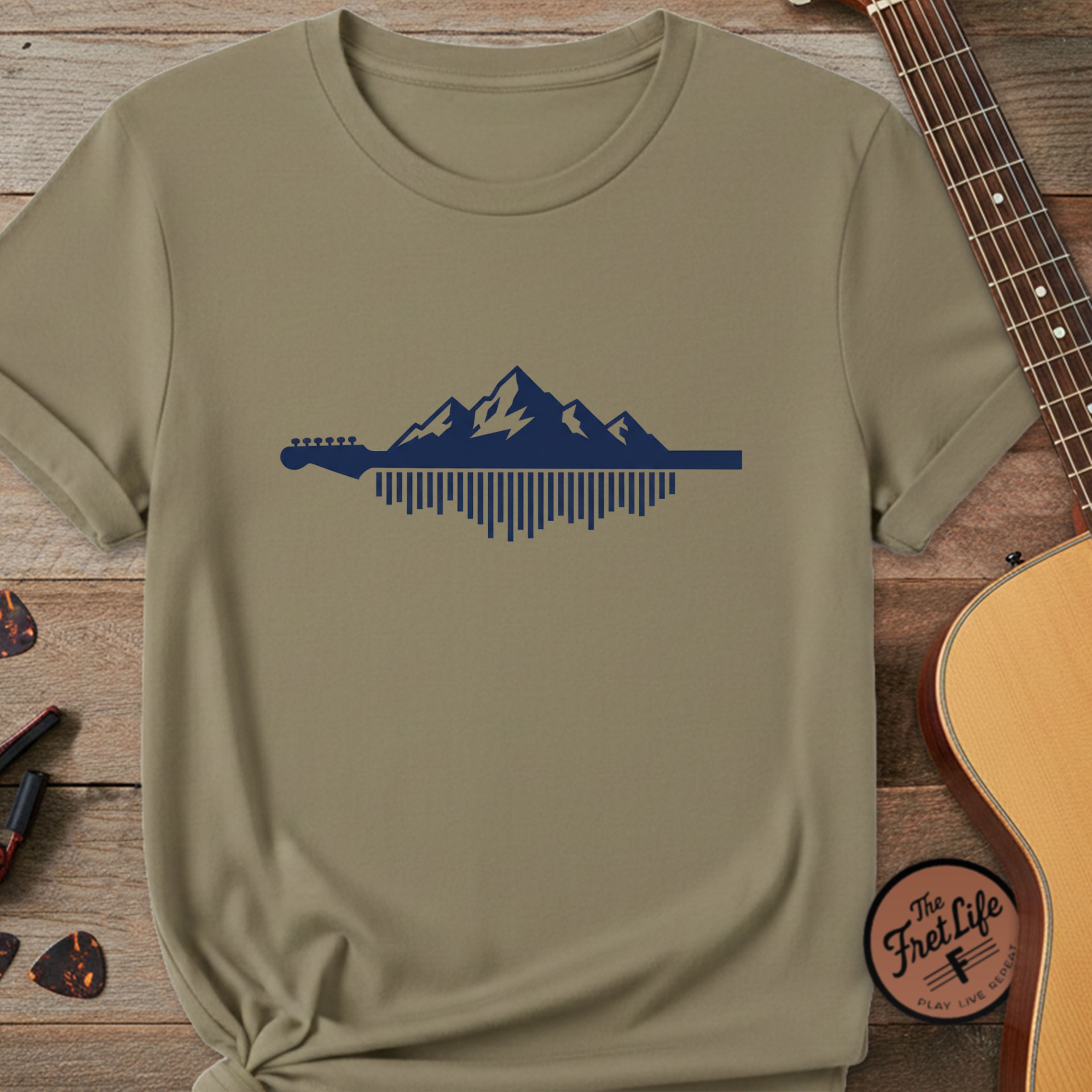 Mountain Guitar | Premium Tee