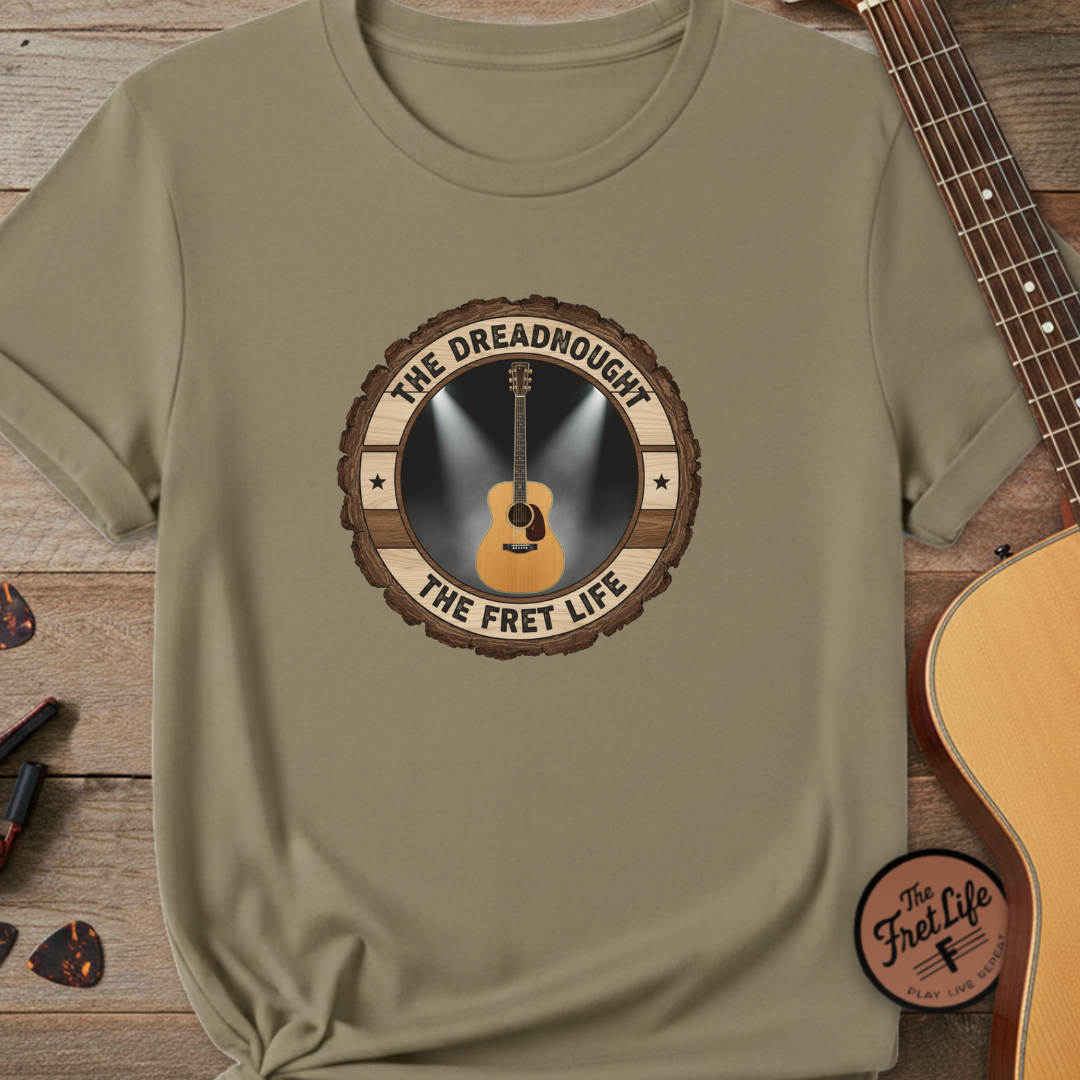 The Dreadnought Tee | Martin D-28 Acoustic Guitar Legend Shirt