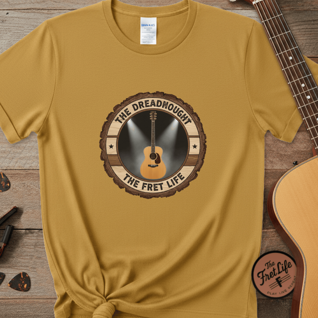 The Dreadnought Tee | Martin D-28 Acoustic Guitar Legend Shirt