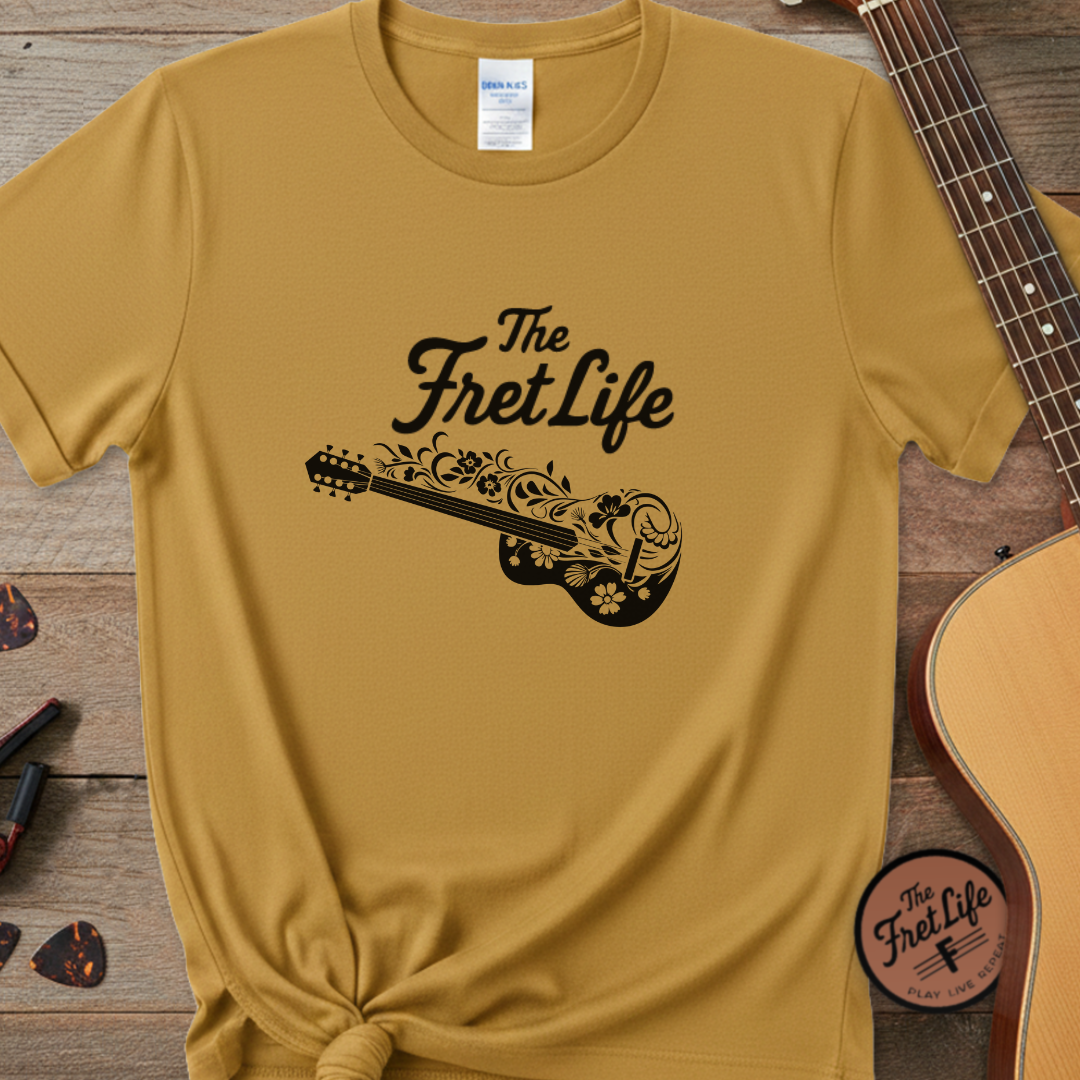 Flower Guitar T-Shirt