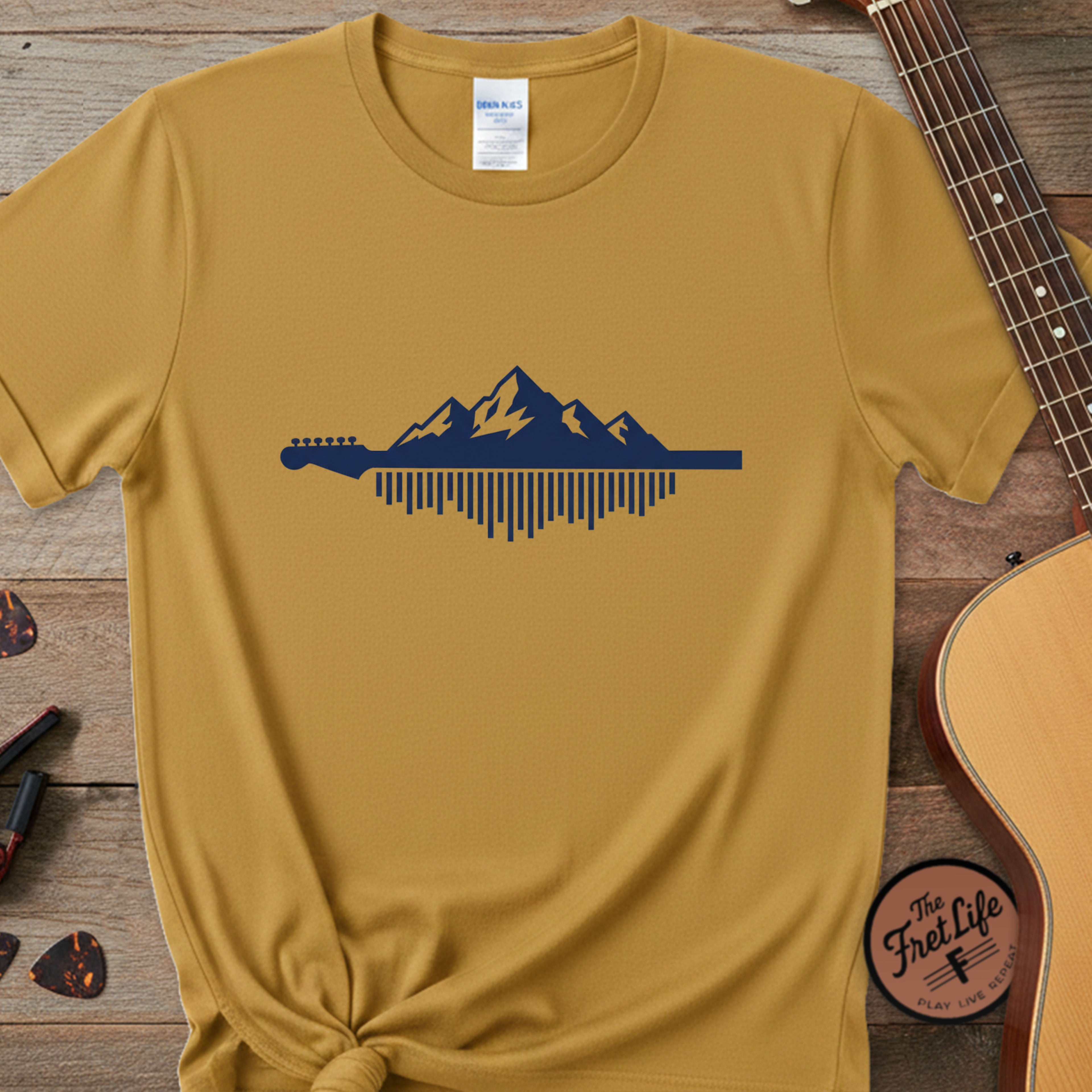 Mountain Guitar | Premium Tee