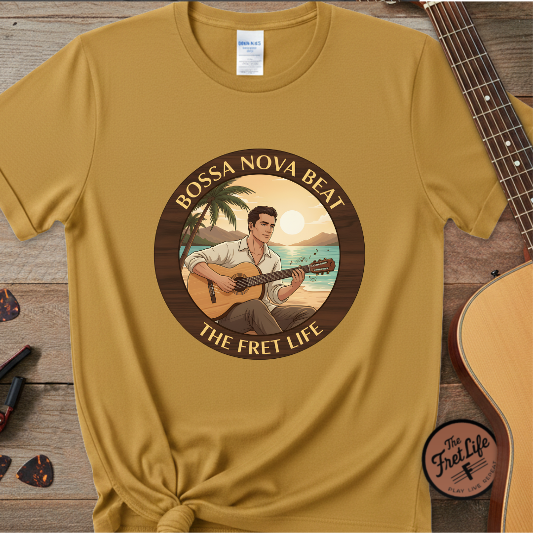 Bossa Nova Beat - Sunshine Fret Life Tee
