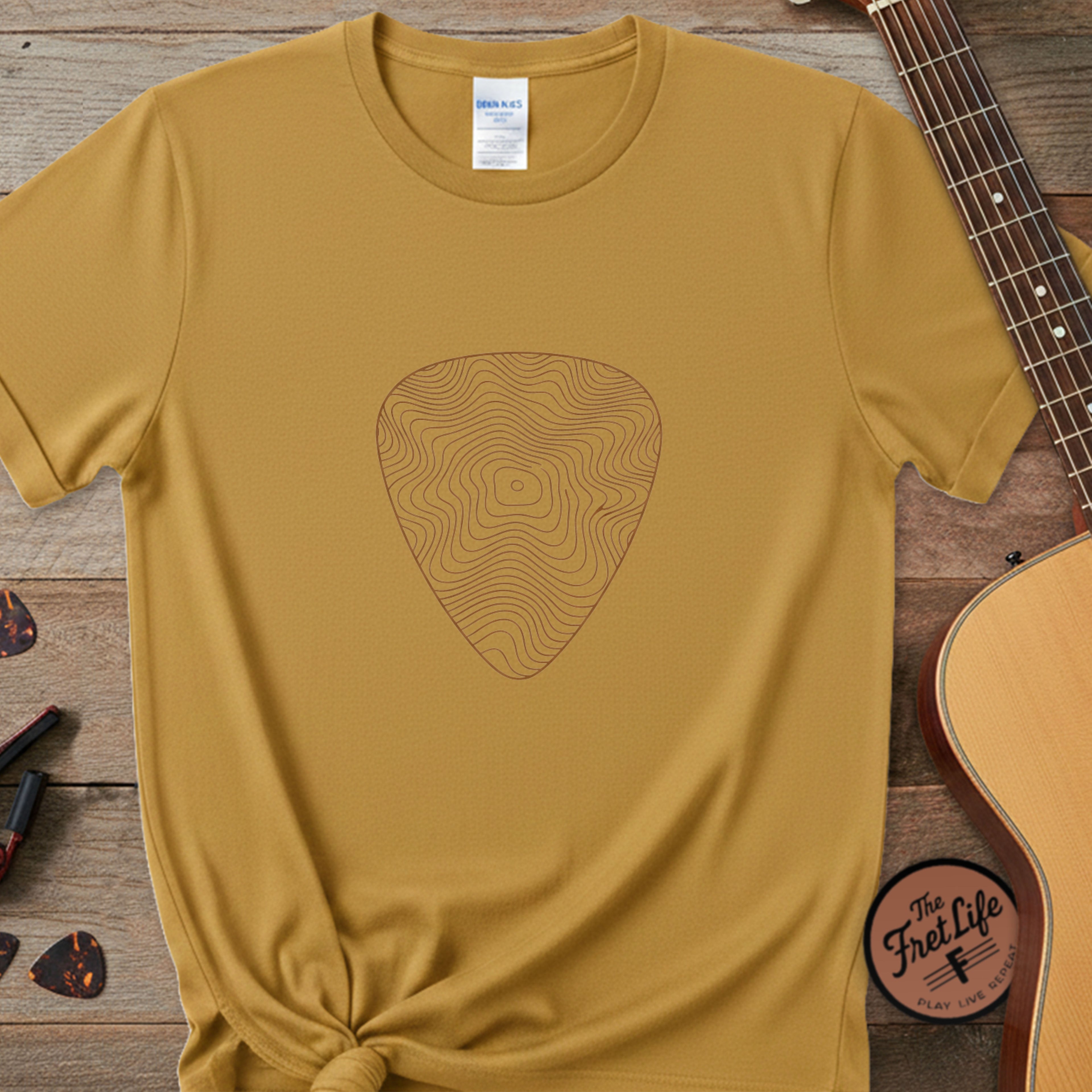 Topographic Pick | Premium Tee