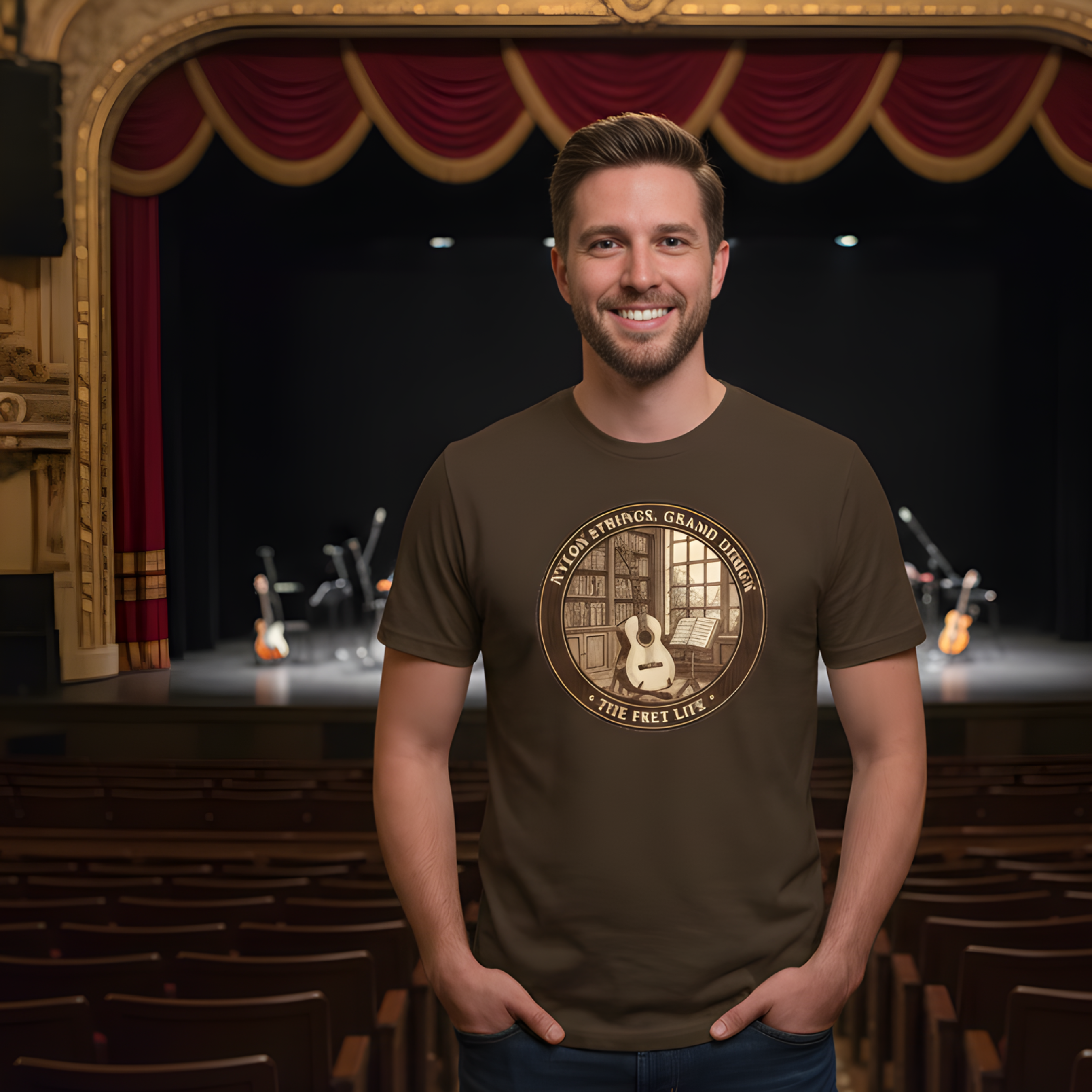 Nylon Strings, Grand Design: The Classical Guitar Tee