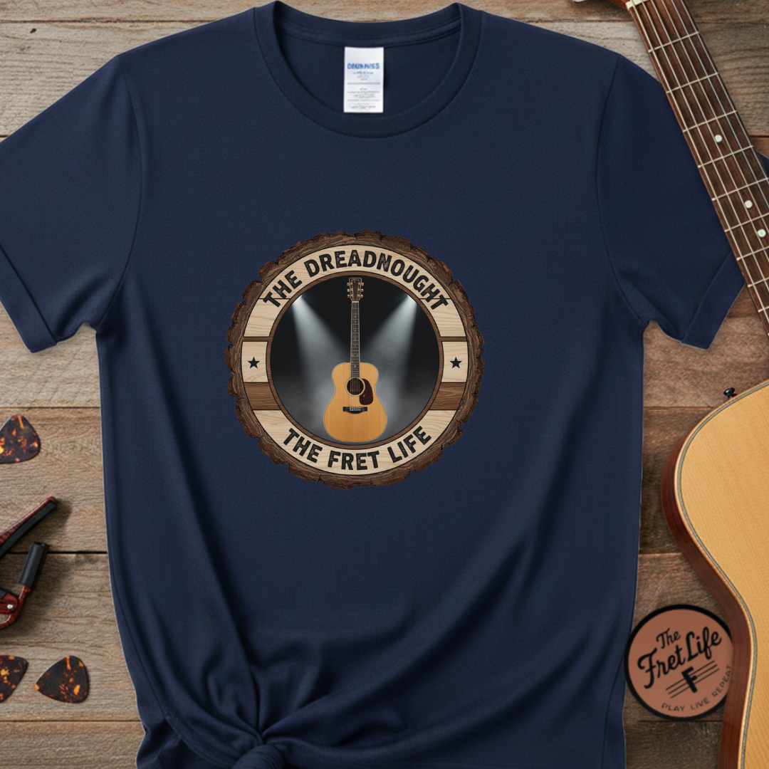 The Dreadnought Tee | Martin D-28 Acoustic Guitar Legend Shirt