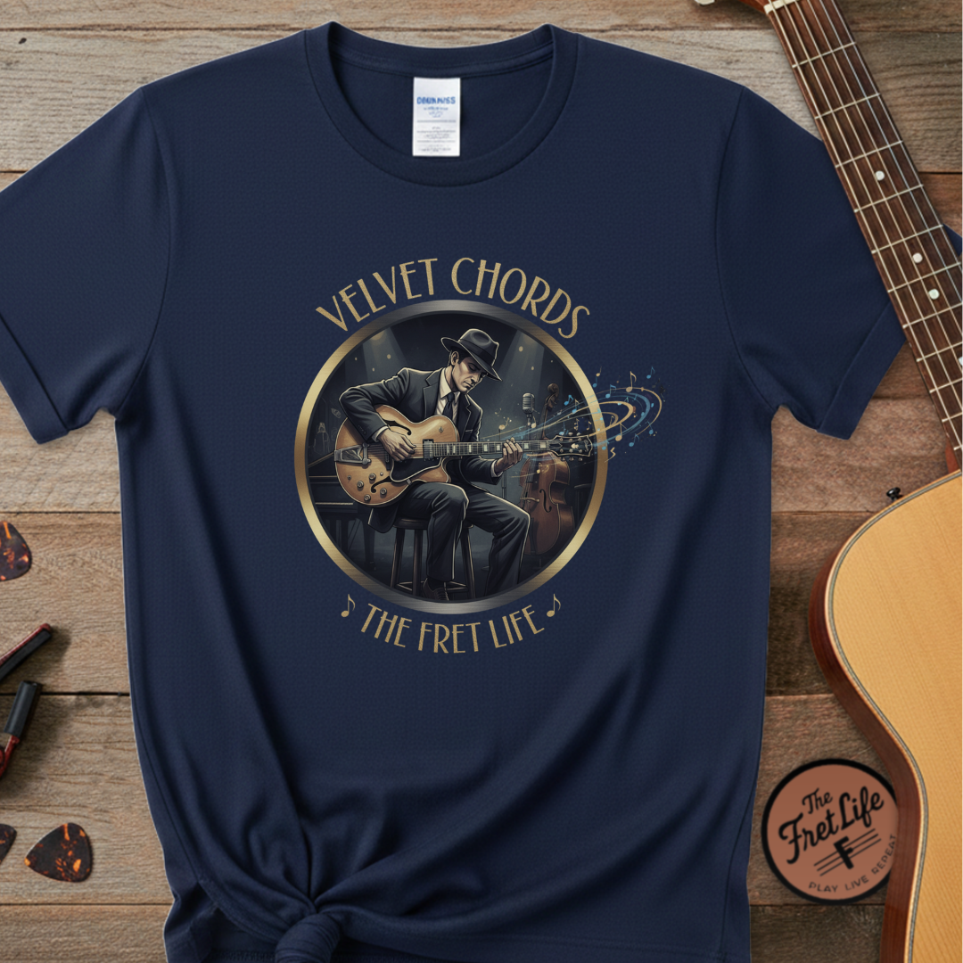 Velvet Chords - The Smooth Fret Life Tee
