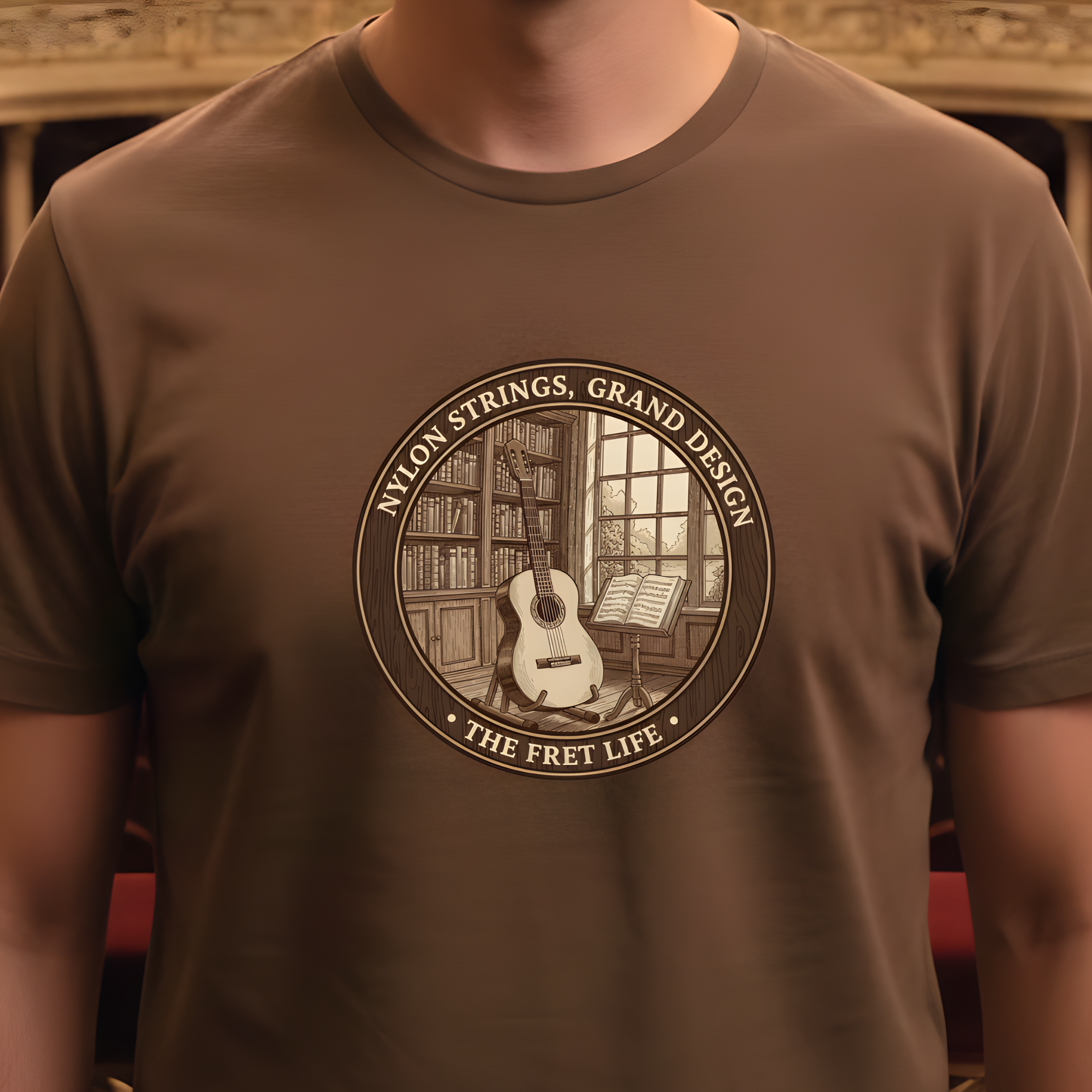 Nylon Strings, Grand Design: The Classical Guitar Tee